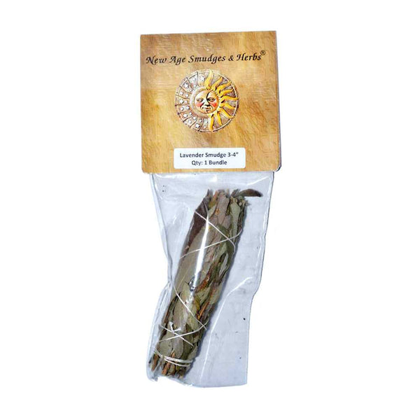 smudge sticks Lavender Smudge Stick 3-4" NO1-14 3 $ Shop All The Witches Sage LLC Stew's Incense