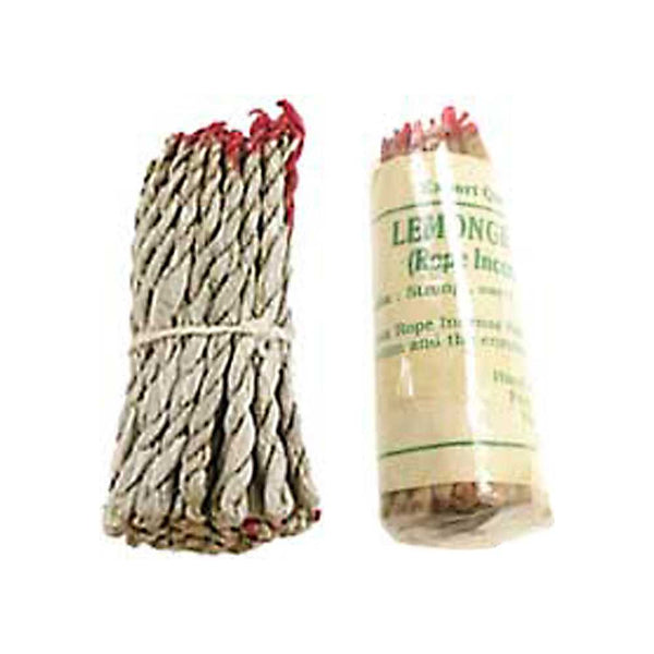 Incense Lemongrass Tibetan rope incense 45 ropes IRTGR (TLGR) 5 $ Shop All The Witches Sage LLC Stew's Incense