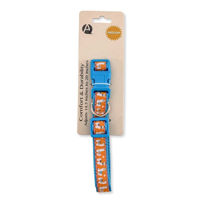 Collars Nylon Dog Collar with Embroidered Llama Design, Adjustable, Comfortable & Secure Fit SMH102LAM 8 $ Pet Lovers Store American Pet Supplies Stew's Incense