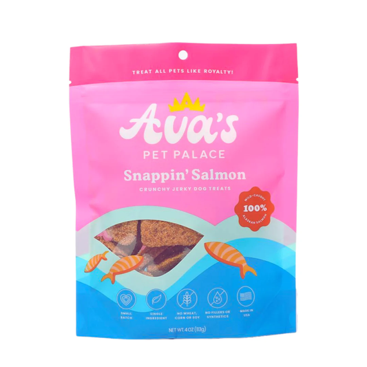 Dog Treats Ava's Pet Palace Crunchy Jerky Dog Treats - Snappin' Salmon Treats (4 oz) PCK9800 14 $ Pet Lovers Store American Pet Supplies Stew's Incense