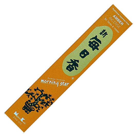 Incense Nippon Kodo Morning Star Amber Incense Sticks 189 4 $ The Witches Sage LLC Stew's Incense