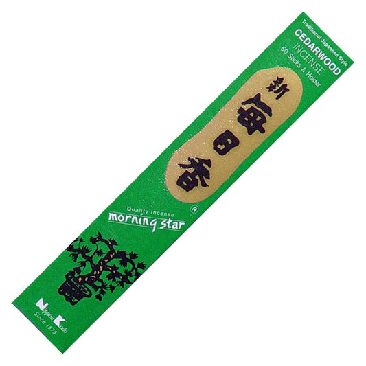 Incense Nippon Kodo Morning Star Cedarwood Incense Sticks 187 4 $ The Witches Sage LLC Stew's Incense