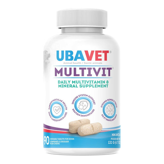 Vitamins UBAVET MULTIVIT Daily Vitamin and Mineral Tablet for Dogs – Comprehensive Nutritional Support – (90 ct) UVUS3014 34 $ Pet Lovers Store American Pet Supplies Stew's Incense