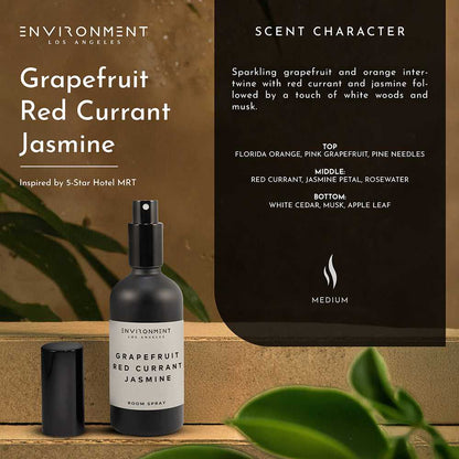 Environment - Room Spray (Hotel Aromatics) Grapefruit | Red Currant | Jasmine Room Spray (Inspired by Marriott Hotel®) EN-RS-MARRIOT 38 $ Lava Rock Diffusers Stone Candles Stew's Incense