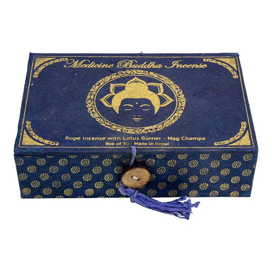 Incense Medicine Buddha Incense 30 Ropes - Nag Champa 72410 10 $ The Witches Sage LLC Stew's Incense