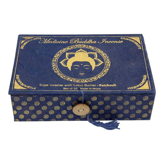 Incense Medicine Buddha Incense 30 Ropes - Patchouli 72415 10 $ Shop All The Witches Sage LLC Stew's Incense