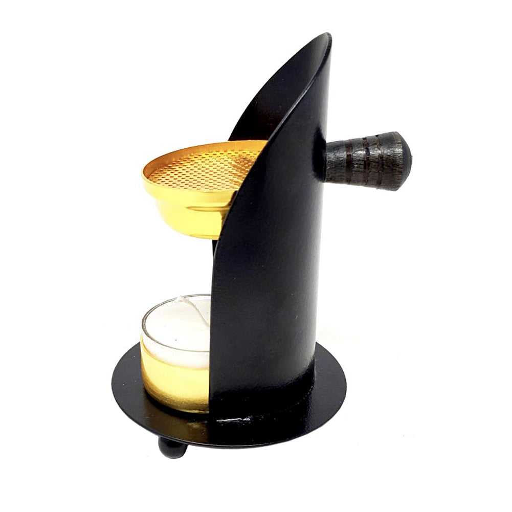 Incense Burner Metal Adjustable Resin Burner BCF 12 $ Shop All The Witches Sage LLC Stew's Incense
