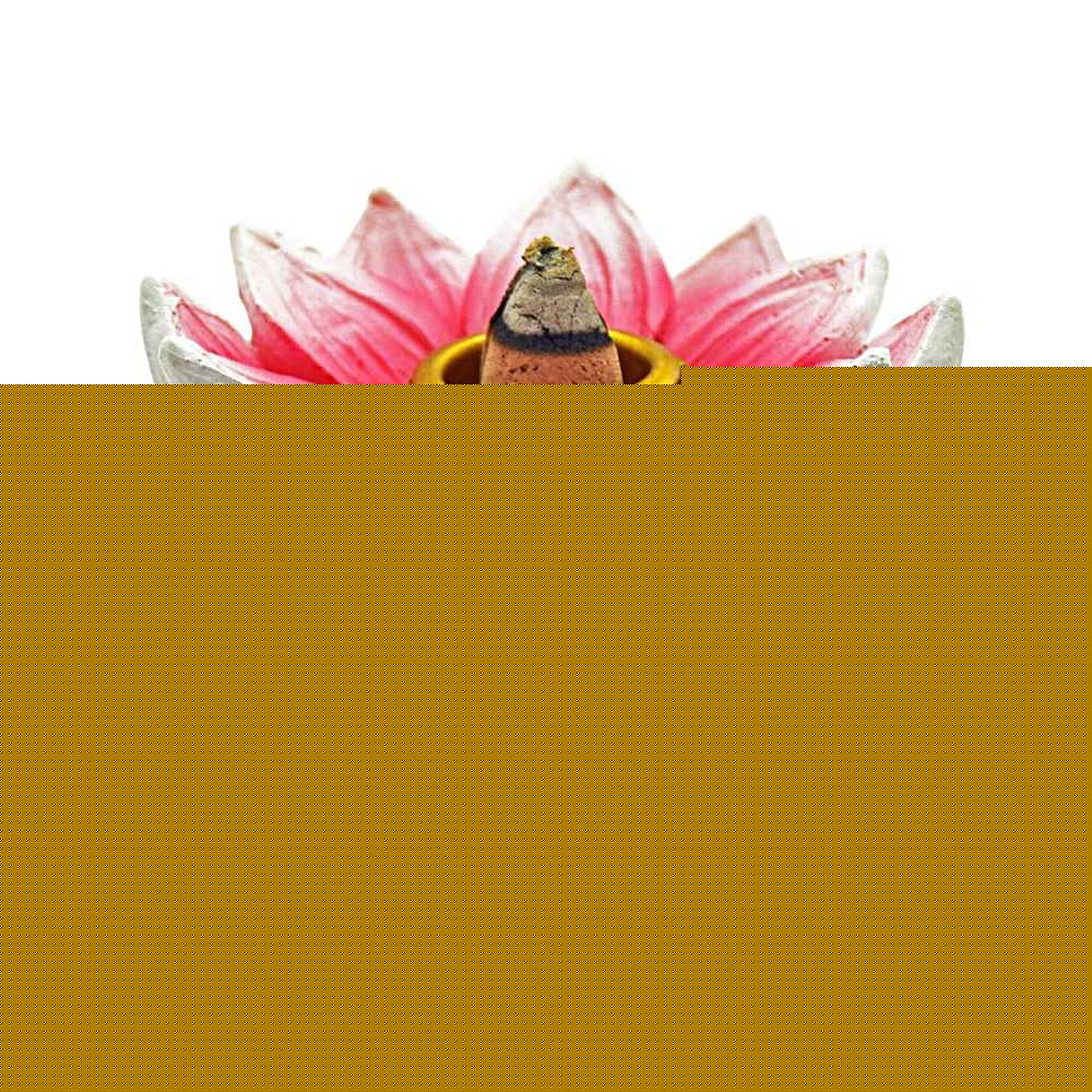Incense Burner Mini Pink Lotus Backflow Burner BF2902 9 $ Shop All The Witches Sage LLC Stew's Incense