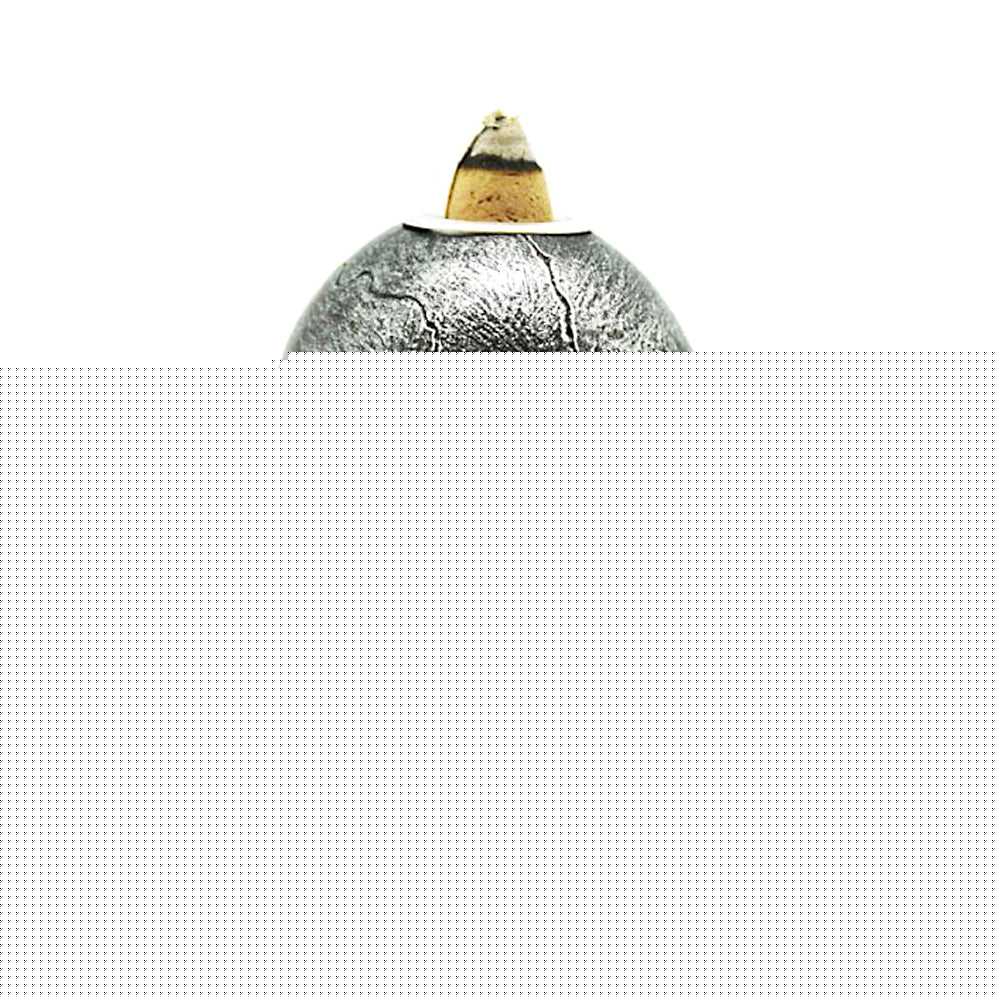 Incense Holder Mini Silver Skull backflow burner BF2901 8 $ Shop All The Witches Sage LLC Stew's Incense