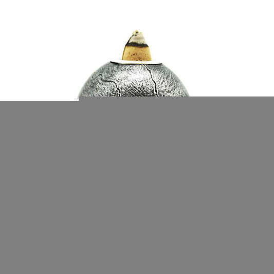 Incense Holder Mini Silver Skull backflow burner BF2901 8 $ Shop All The Witches Sage LLC Stew's Incense