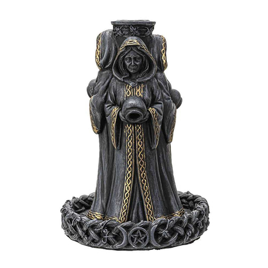 Incense Burner Mother, Maiden, Crone Backflow Incense Burner 14940 30 $ Shop All The Witches Sage LLC Stew's Incense