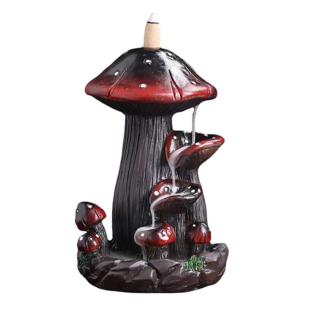 Incense Burner Mushroom Backflow Cone Burner BFL-03-A 19 $ Shop All The Witches Sage LLC Stew's Incense