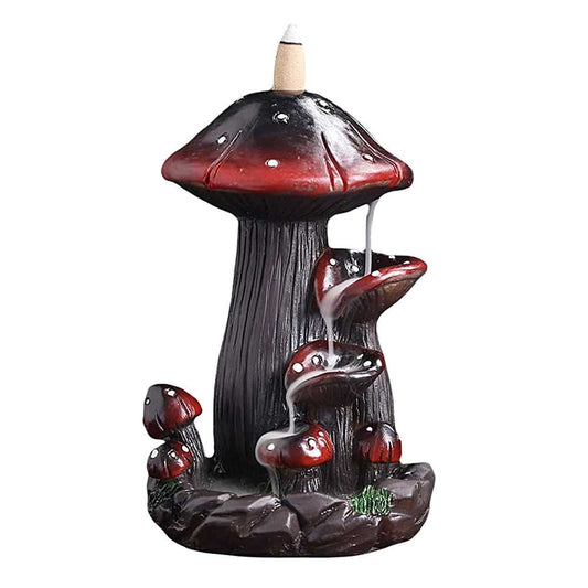 Incense Burner Mushroom Backflow Cone Burner BFL-03-A 19 $ Shop All The Witches Sage LLC Stew's Incense