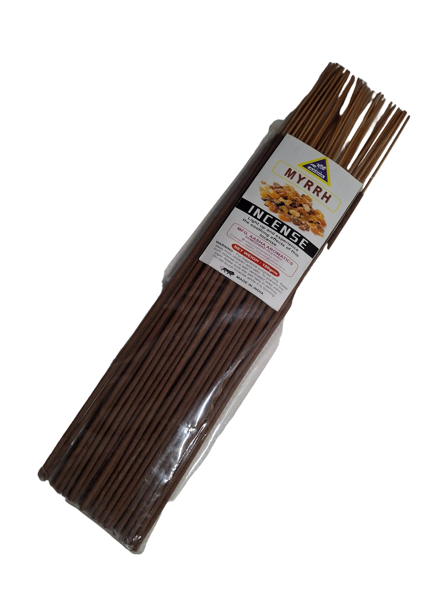 Aasha Myrrh Incense Sticks-12 Inch-Approx. 60 Sticks