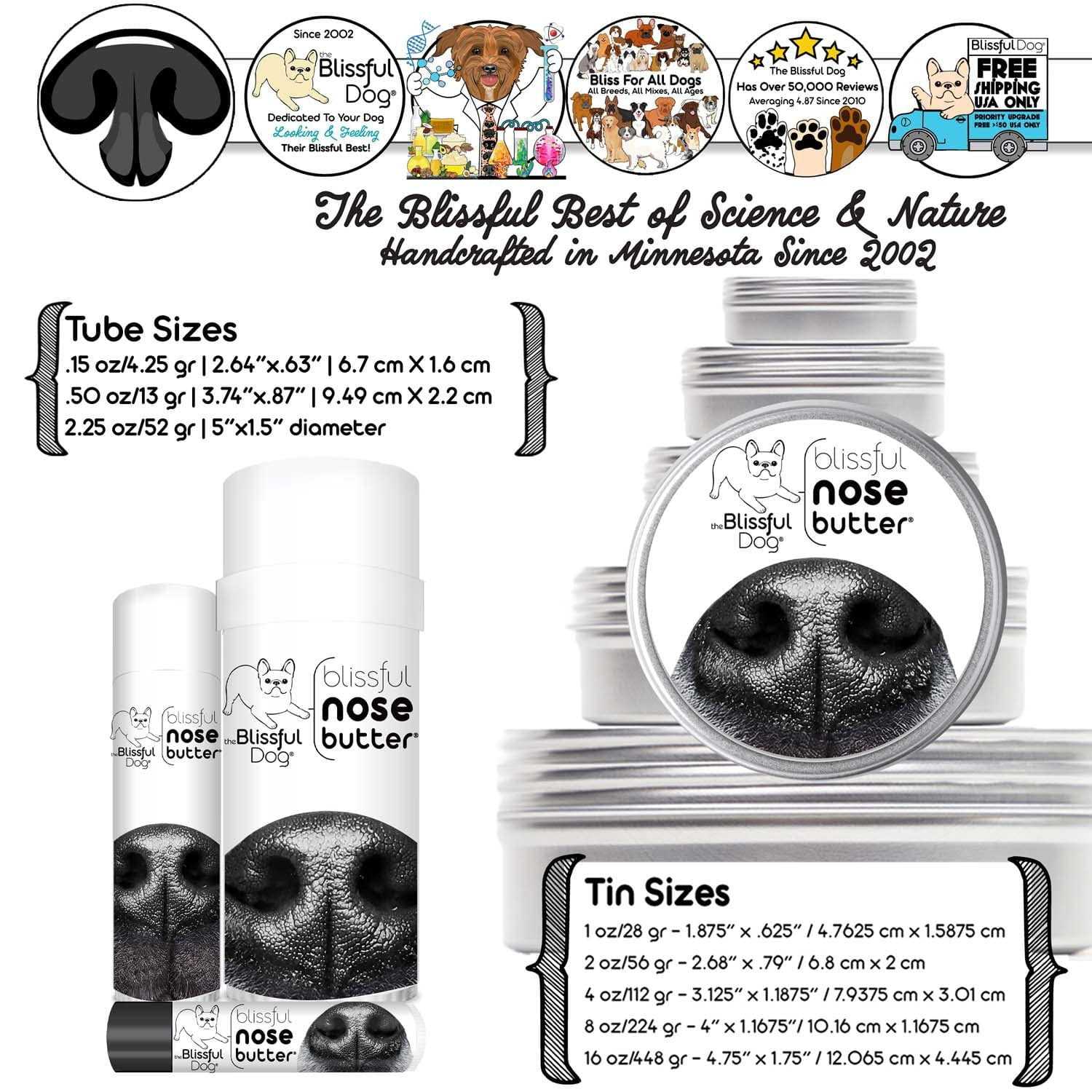 NOSE BUTTER® 1 Dog Nose Butter For All Dogs sku-15298122307 11 $ Pet Lovers Store The Blissful Dog Stew's Incense