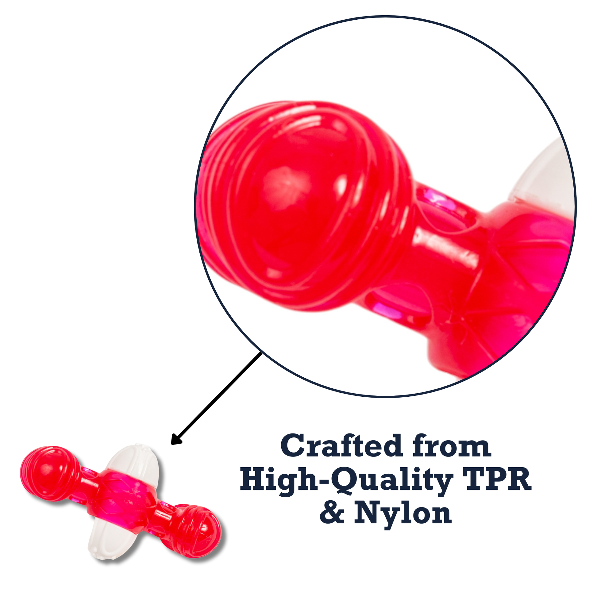 Chew Toys Country Living TPR & Nylon Quacker Bone Chew Toy for Dogs – with Engaging Quacking Sound NYL761 15 $ Shop All American Pet Supplies Stew's Incense