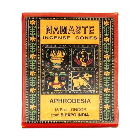 Incense Namaste Incense Cones - Aphrodesia NAMC-APH 2 $ The Witches Sage LLC Stew's Incense