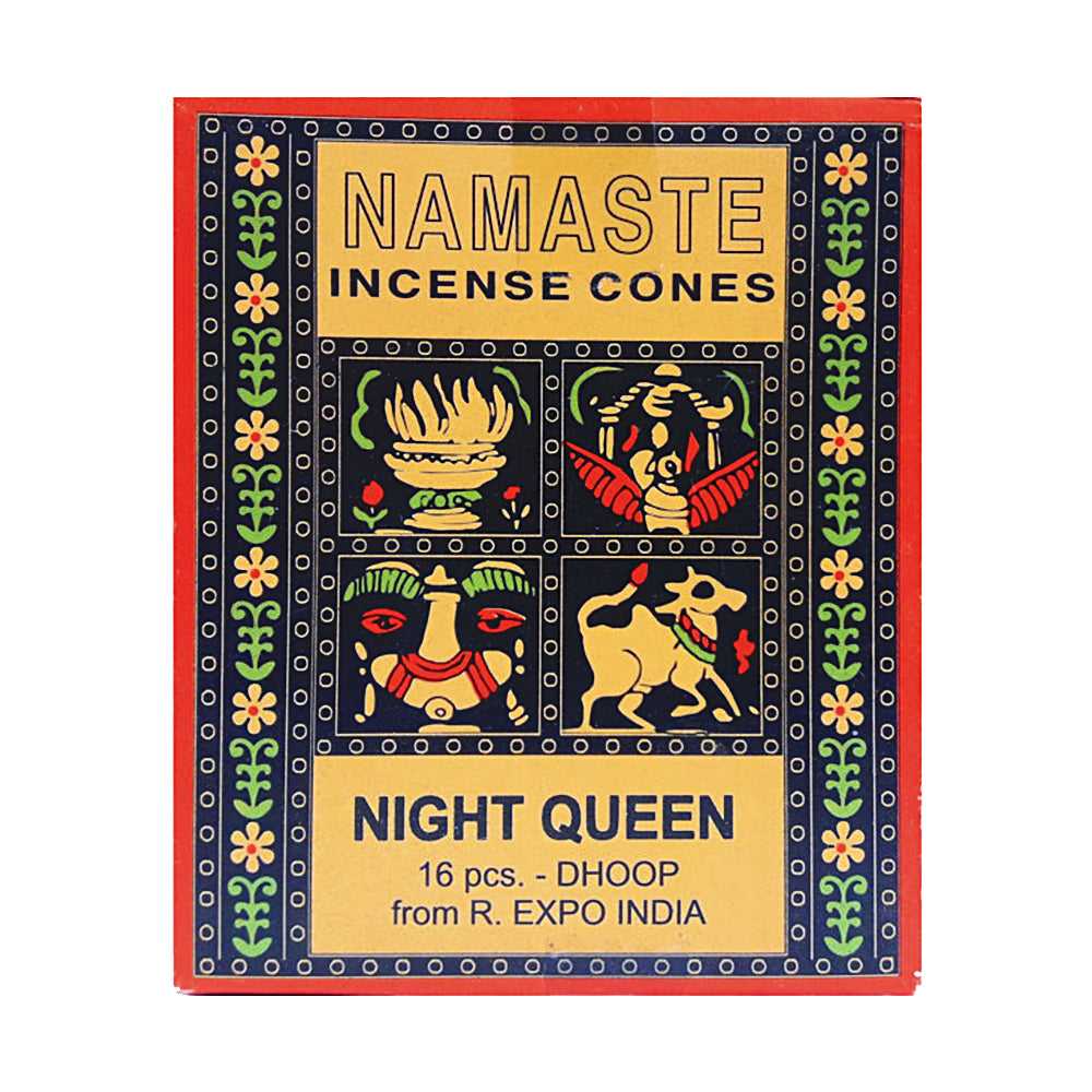 Incense Namaste Incense Cones - Night Queen NAMC-NIG 2 $ Shop All The Witches Sage LLC Stew's Incense
