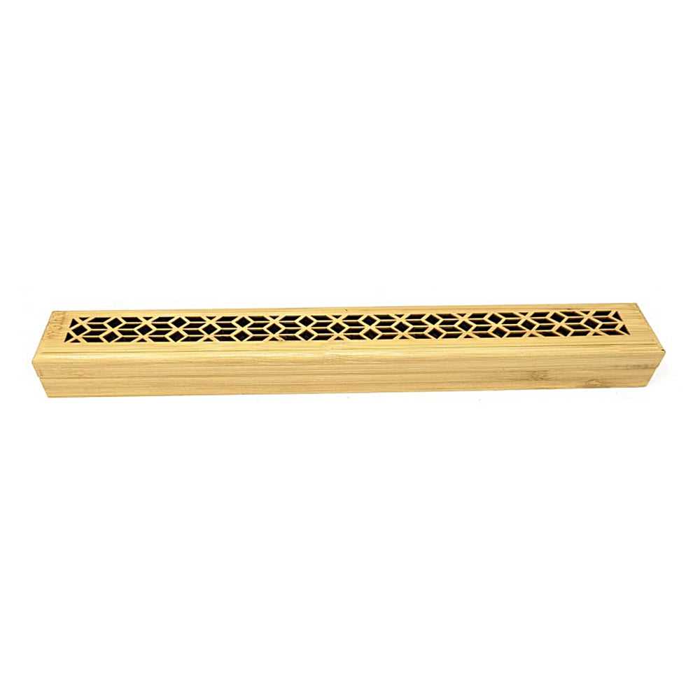 Incense Burner Natural Finish Wood Incense Box Burner - Medium IMB-01 5 $ Shop All The Witches Sage LLC Stew's Incense