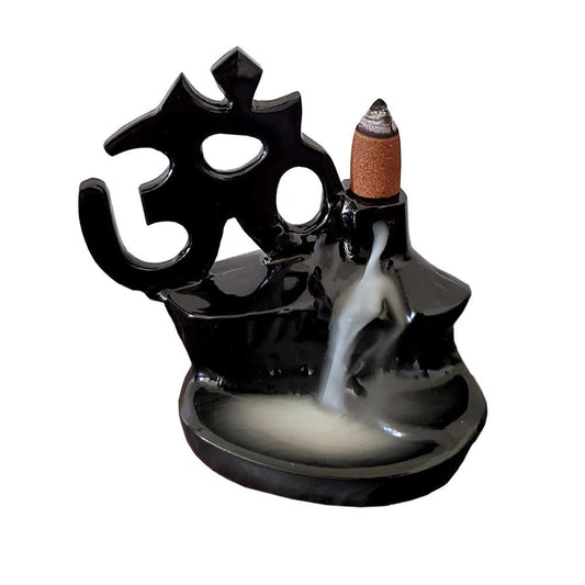 Incense Burner OM Backflow Cone Burner BFL-01 15 $ Shop All The Witches Sage LLC Stew's Incense