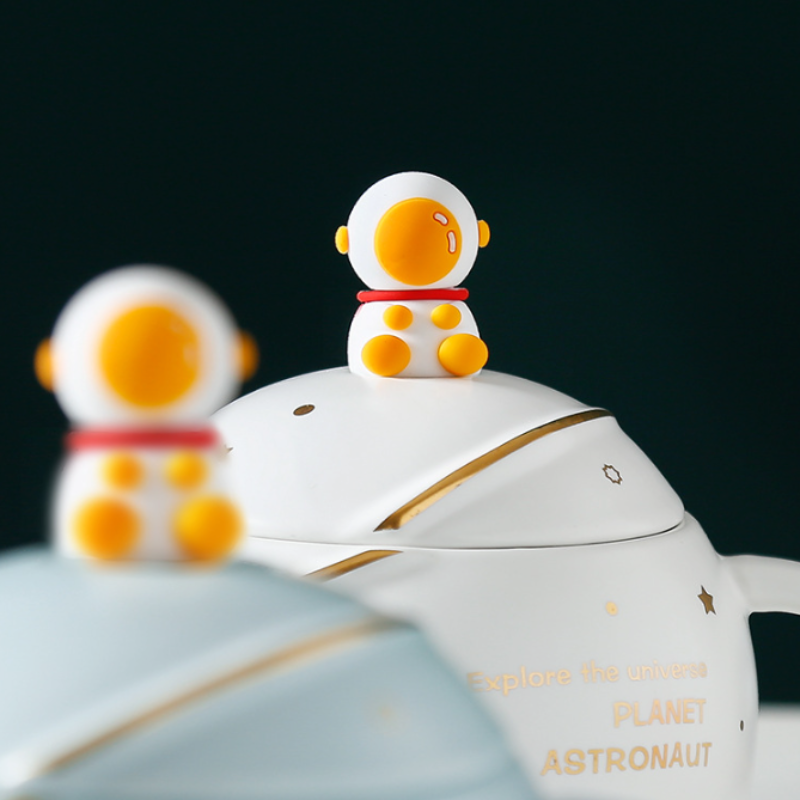 Mug 500ML Space Cartoon Coffee Mug with Lid ONFY060524CMC3-ASNT-PNK 46 $ Mugs Onetify Stew's Incense