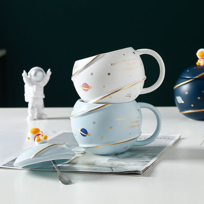 Mug 500ML Space Cartoon Coffee Mug with Lid ONFY060524CMC3-ASNT-PNK 46 $ Mugs Onetify Stew's Incense