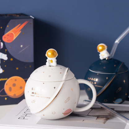 Mug 500ML Space Cartoon Coffee Mug with Lid ONFY060524CMC3-ASNT-PNK 46 $ Mugs Onetify Stew's Incense