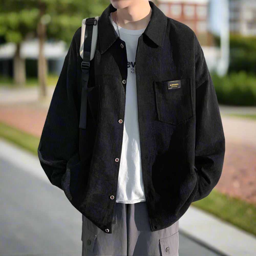 Men Jackets Mens Corduroy Shirt Jacket With Pockets ONFYMS250806F6G7-BGE-S 64 $ Shop All Onetify Stew's Incense