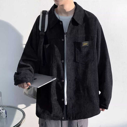 Men Jackets Mens Corduroy Shirt Jacket With Pockets ONFYMS250806F6G7-BGE-S 64 $ Shop All Onetify Stew's Incense