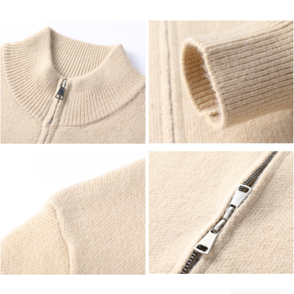 Men Sweaters and Cardigans Mens Stand Collar Duble Zip Cardigan ONFYMS250808A9B8-GRY-XS 69 $ Shop All Onetify Stew's Incense