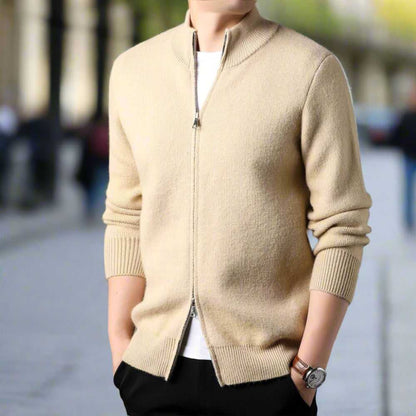 Men Sweaters and Cardigans Mens Stand Collar Duble Zip Cardigan ONFYMS250808A9B8-GRY-XS 69 $ Shop All Onetify Stew's Incense