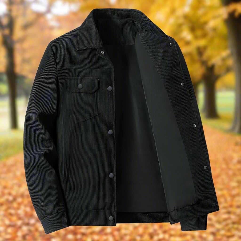 Men Jackets Mens Corduroy Jacket With Short Inner Faux Fur Lining ONFYMS250808E5F4-KHK-XS 119 $ Shop All Onetify Stew's Incense