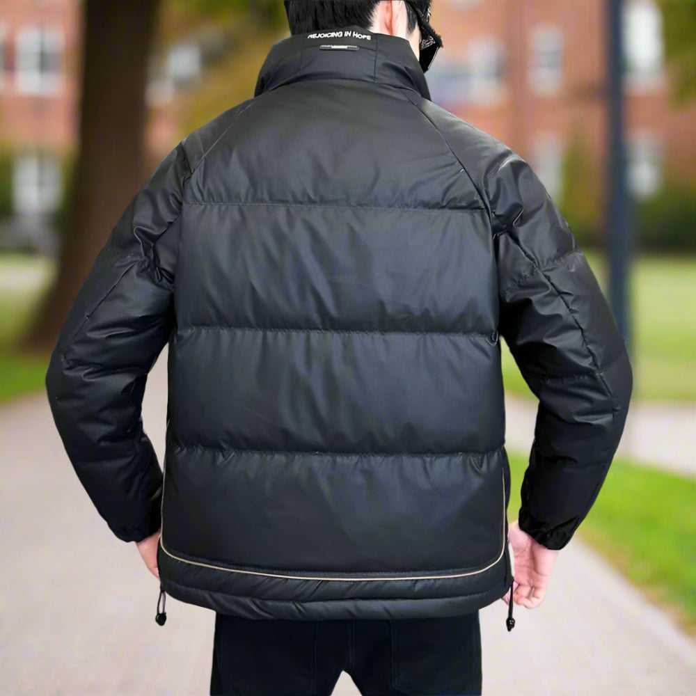 Men Jackets Mens High Collar Zipper Puffy Jacket ONFYMS250808J1K2-KHK-XS 119 $ Shop All Onetify Stew's Incense