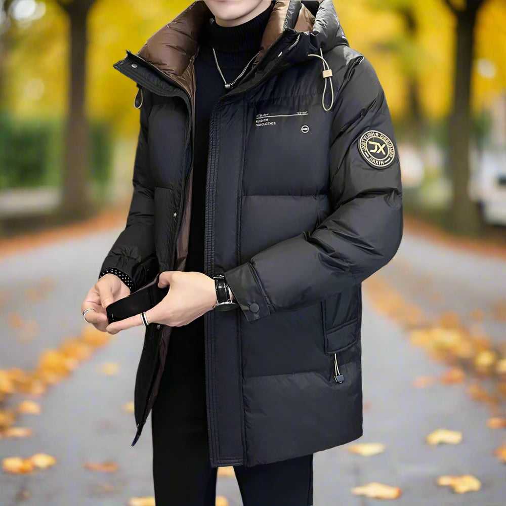 Men Coats Mens Hooded Zipper Puffy Jacket With Pockets ONFYMS250808L3M4-BRN-S 136 $ Shop All Onetify Stew's Incense