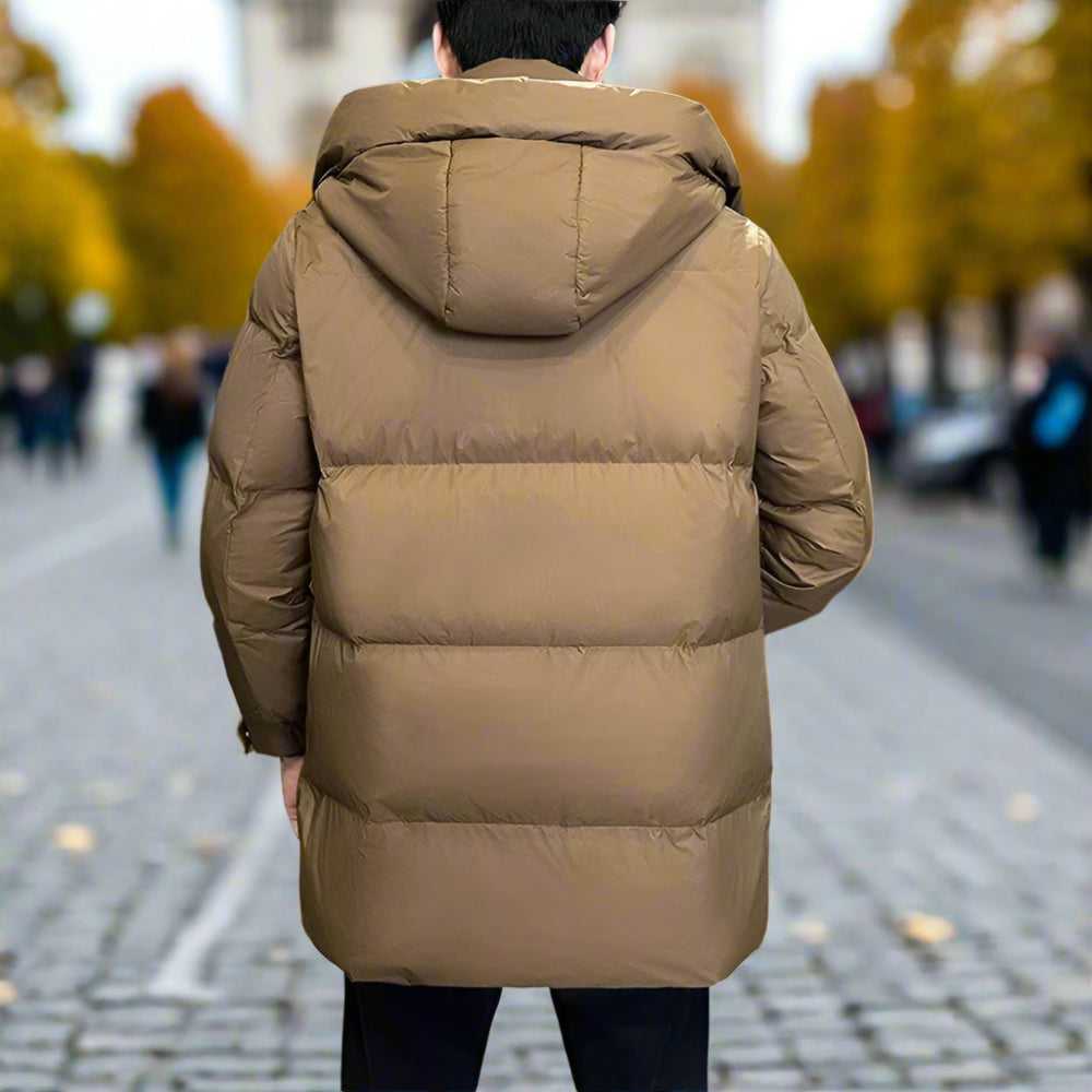 Men Coats Mens Hooded Zipper Puffy Jacket With Pockets ONFYMS250808L3M4-BRN-S 136 $ Shop All Onetify Stew's Incense