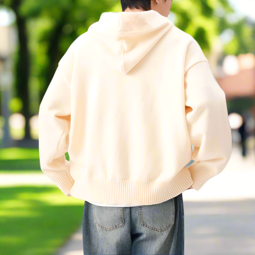 Men Sweaters and Cardigans Mens Hooded Pull Over Sweater ONFYMS250901J1K2-RED-M 79 $ Coats Onetify Stew's Incense