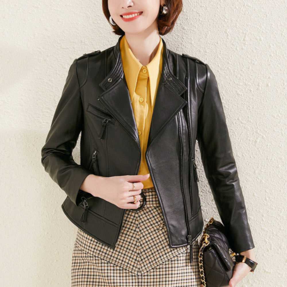 Women Jackets Women's Lapel Collar Vegan Biker Jacket ONFYWC250903C7D6-XS 89 $ Shop All Onetify Stew's Incense