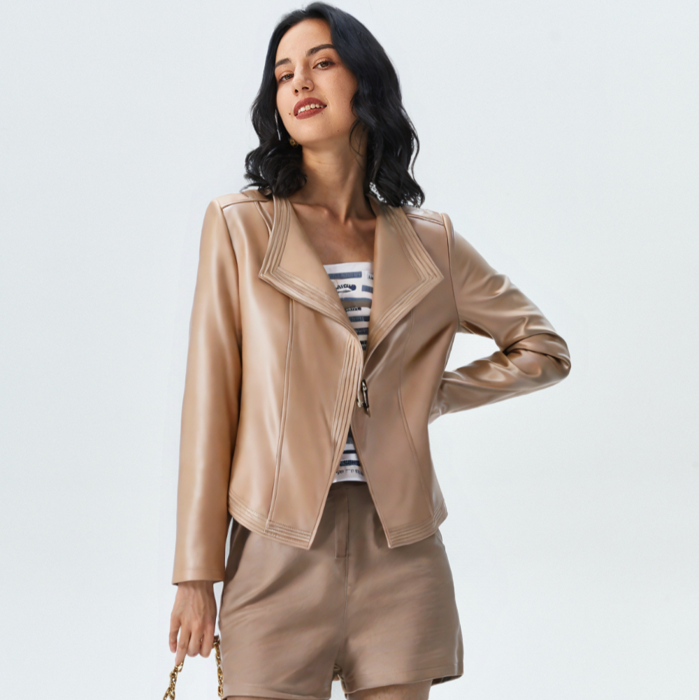 Women Jackets Women's Lapel Collar Vegan Leather Jacket ONFYWC250903E5F4-WIN-XS 99 $ Shop All Onetify Stew's Incense