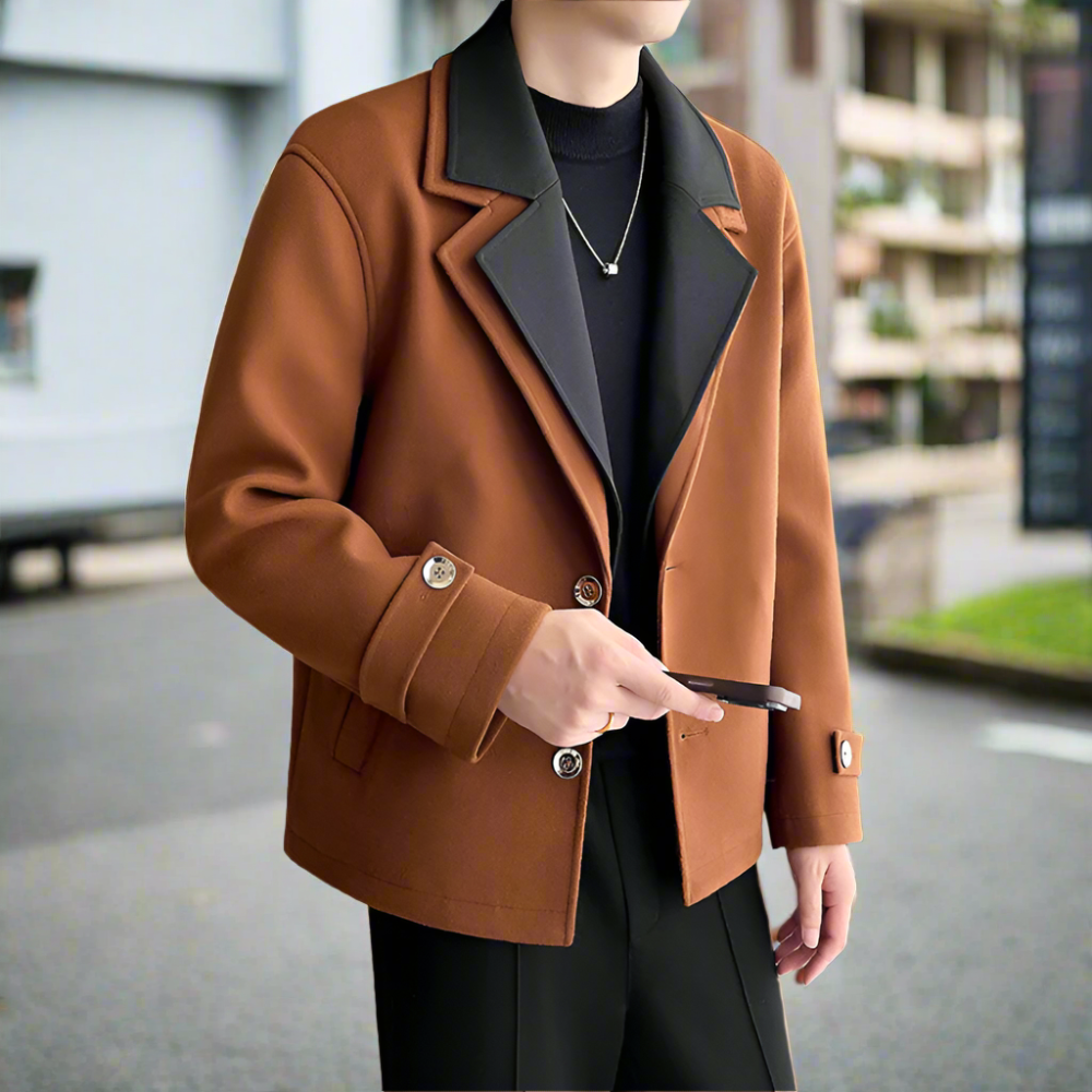 Men Jackets Mens Two Tone Layered Look Jacket ONMC241029R8S9-BLK-M 119 $ Shop All Onetify Stew's Incense