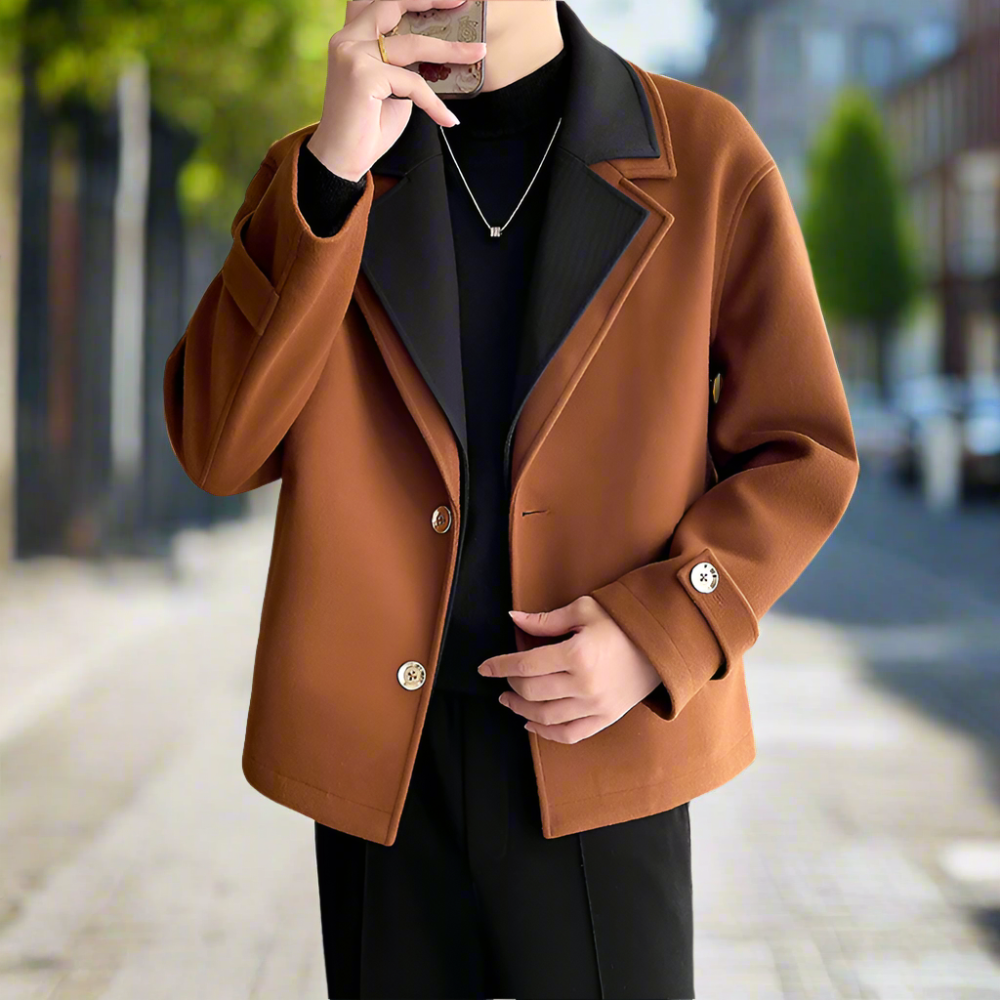 Men Jackets Mens Two Tone Layered Look Jacket ONMC241029R8S9-BLK-M 119 $ Shop All Onetify Stew's Incense