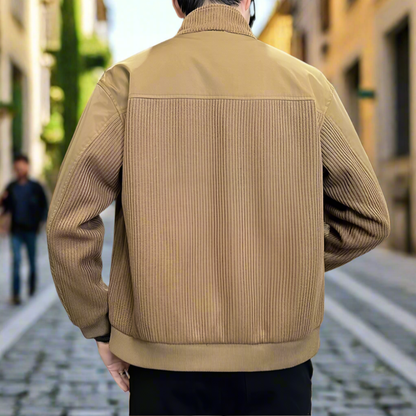 Men Jackets Mens Knitted Patchwork Jacket ONMC241029Z7A1-BLK-S 99 $ Shop All Onetify Stew's Incense