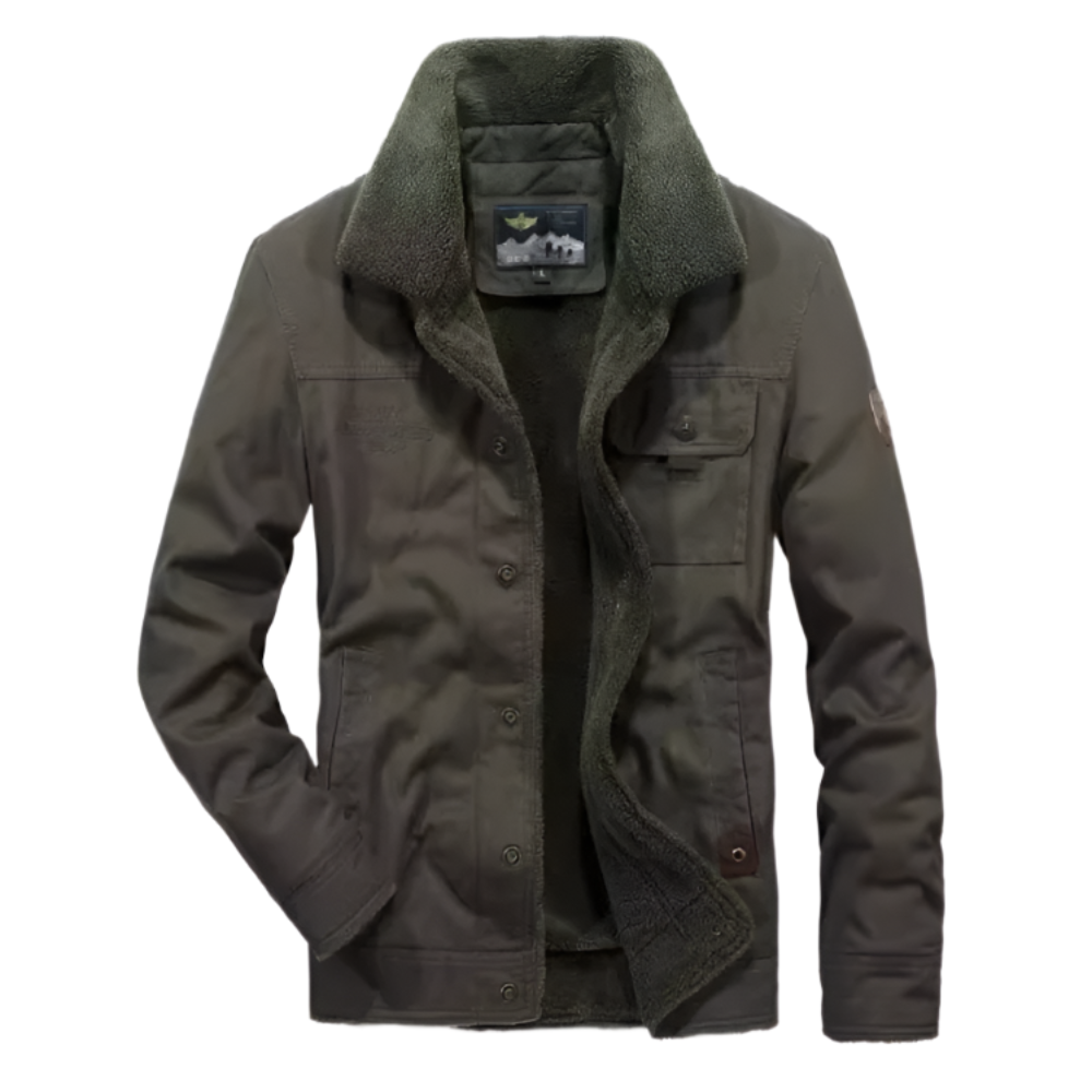 Men Jackets Mens Winter Army Short Jacket OPMC1021E5-BGE-S 136 $ Coats Onetify Stew's Incense