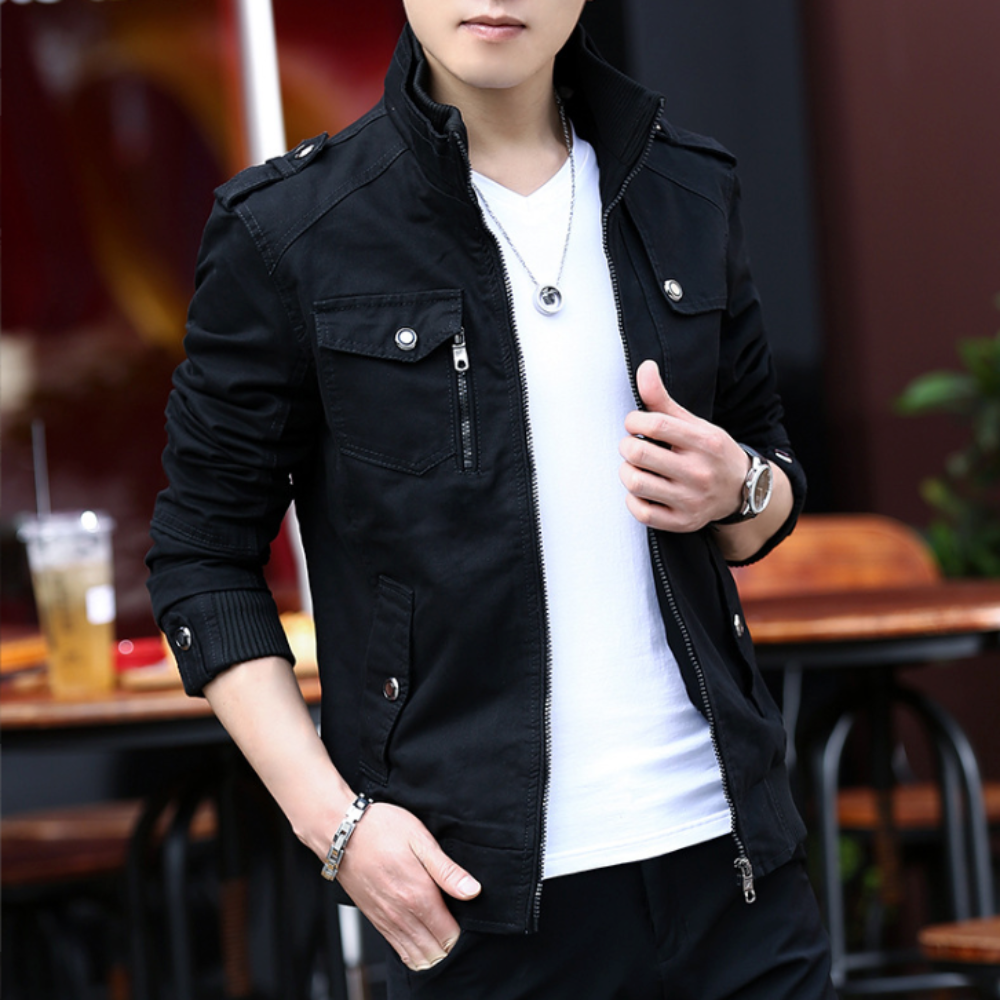 Men Jacket Promo 2025 Mens Military Style Casual Jacket with Zipper Design OPMJ02065E-BGE-S 64 $ Shop All Onetify Stew's Incense