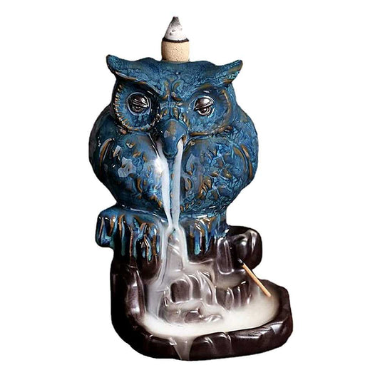 Incense Burner OWL Backflow Cone Burner BFL-04 18 $ Shop All The Witches Sage LLC Stew's Incense