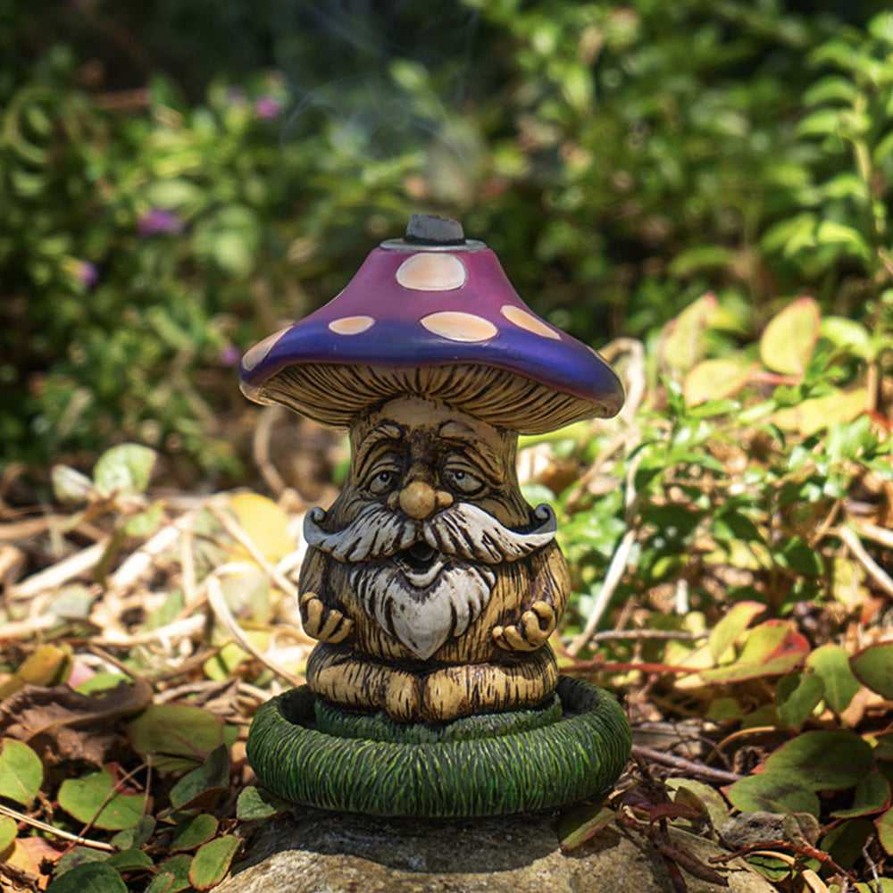 Incense Burner Mushroom Grandpa Backflow Incense Burner 15395 24 $ Shop All The Witches Sage LLC Stew's Incense