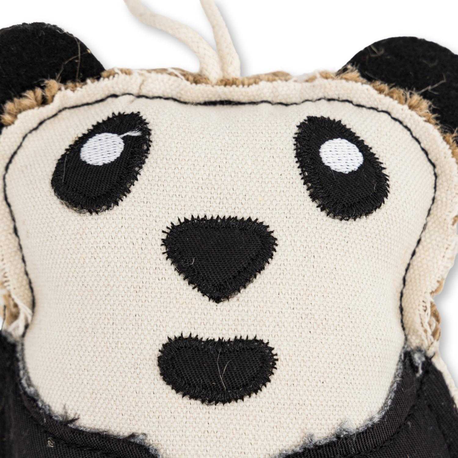 Jute Toys Canvas & Jute Panda-Shaped Dog Chew Toy – Durable, Safe and Non-Toxic ECO7555 14 $ Shop All American Pet Supplies Stew's Incense