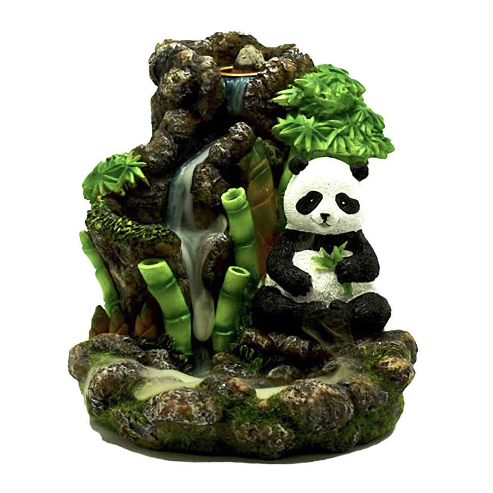 Incense Burner Panda Oasis Backflow Cone Burner BF2975 24 $ Shop All The Witches Sage LLC Stew's Incense