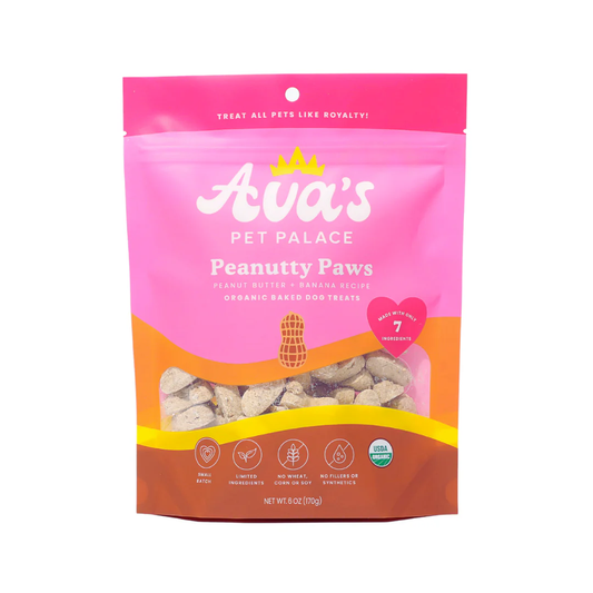 Dog Treats Ava's Pet Palace Organic Oven Baked Dog Treats - Peanutty Paws (6 oz) / 2-Pack PCK9500 18 $ Pet Lovers Store American Pet Supplies Stew's Incense