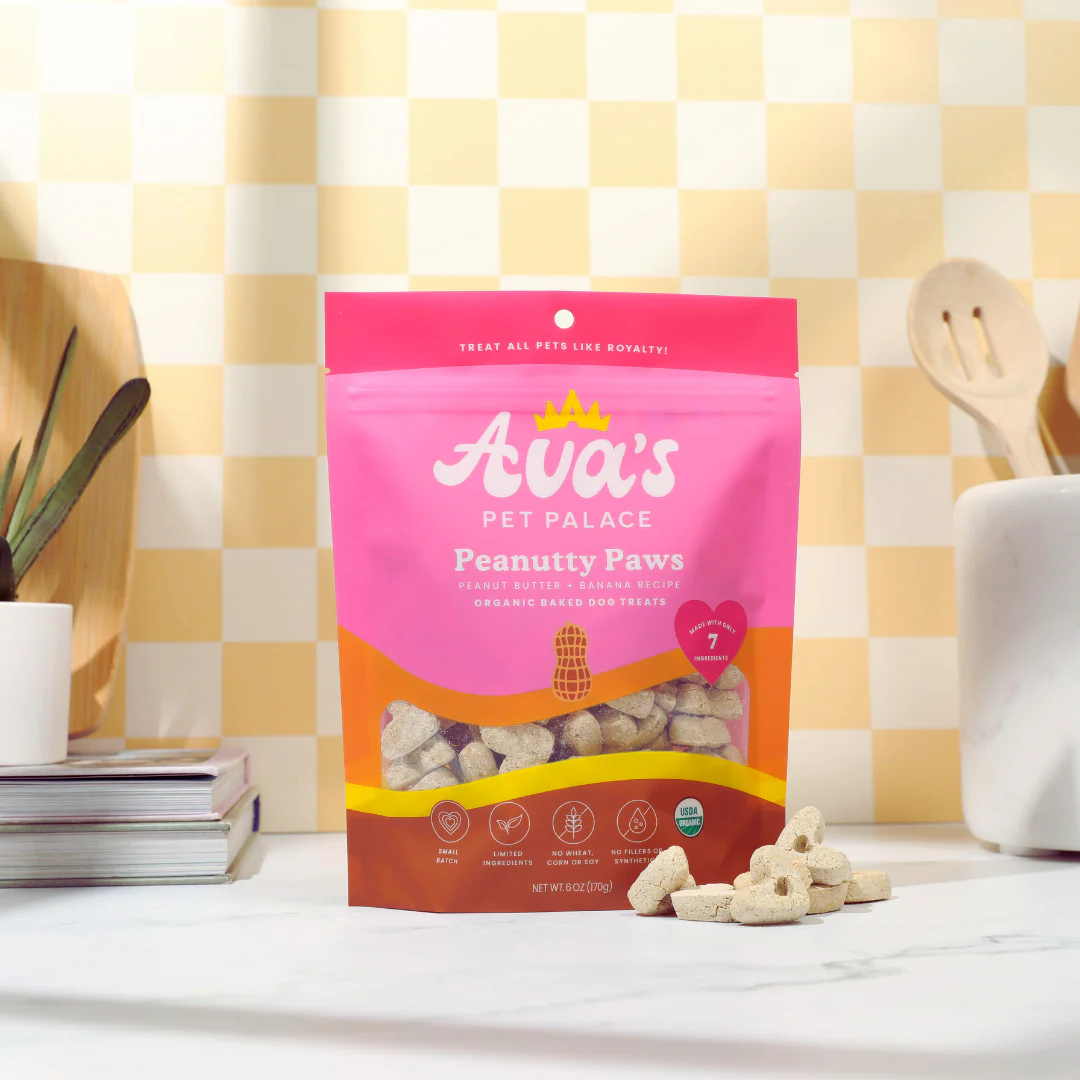 Dog Treats Ava's Pet Palace Organic Oven Baked Dog Treats - Peanutty Paws (6 oz) / 2-Pack PCK9500 18 $ Pet Lovers Store American Pet Supplies Stew's Incense