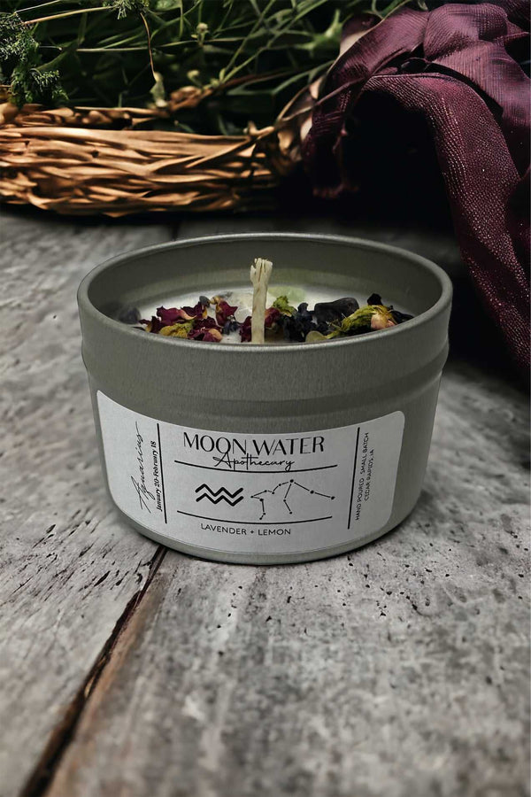  Zodiac Candles – 6 oz Astrology Inspired Candles with 40+ Hour Burn Time sku-40649961930842 9 $ Shop All Moon Water Apothecary Stew's Incense